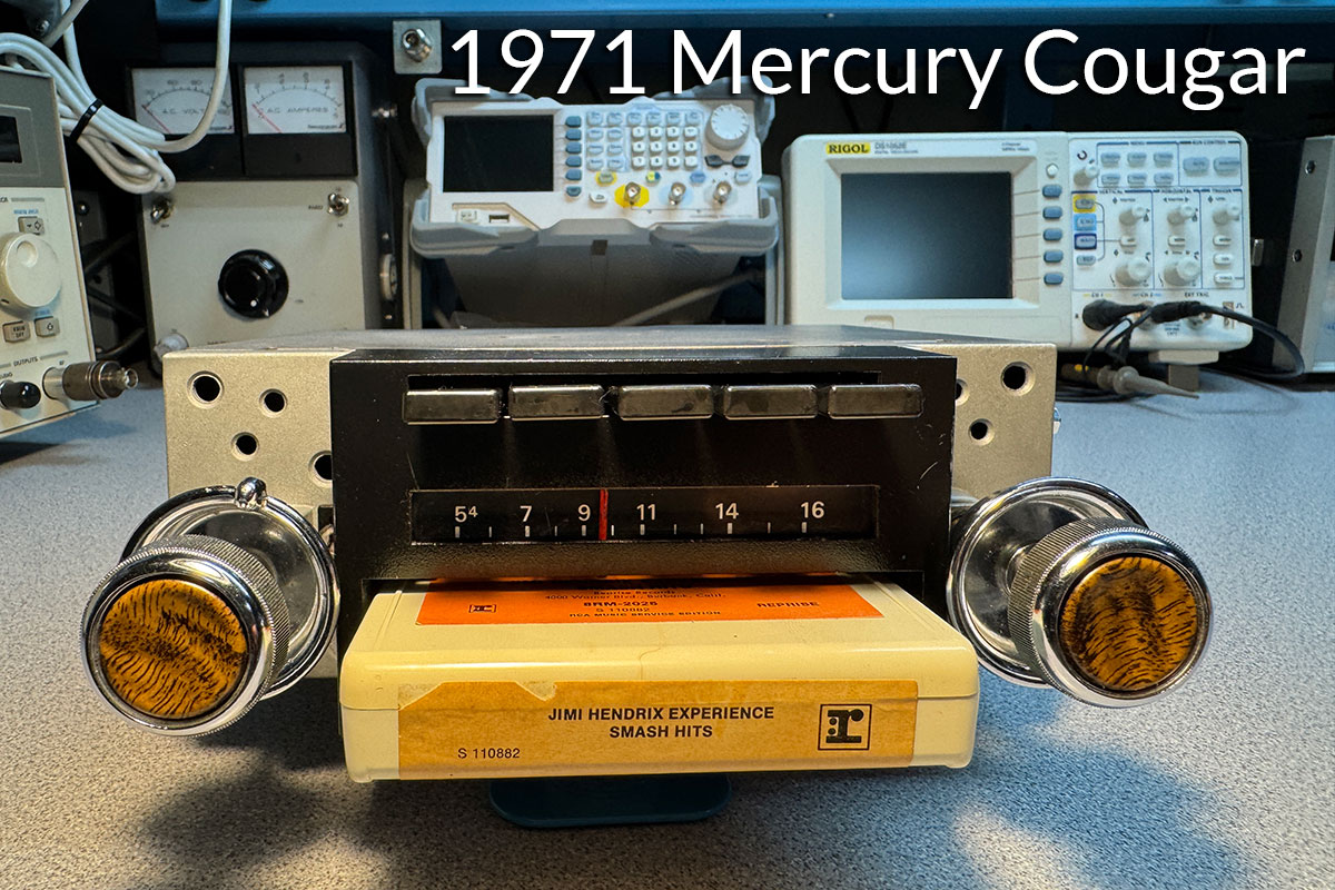 Before and After Photos - Antique Car Radio Repair
