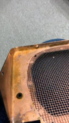 Copper flashed for electrical shielding