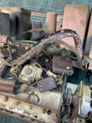 Eighty years worth of dust and dirt