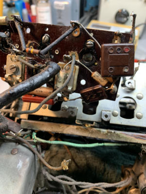 The 300K resistor had aged and doubled in value