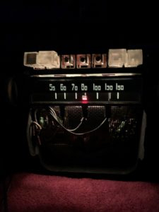 Finished Radio - We were still waiting for replacement push-buttons.